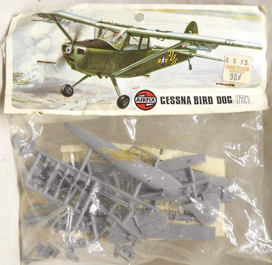 Airfix 1/72 Cessna Bird Dog USAF O-1F or South Vietnamese 0-1E/F - Bagged plastic model kit